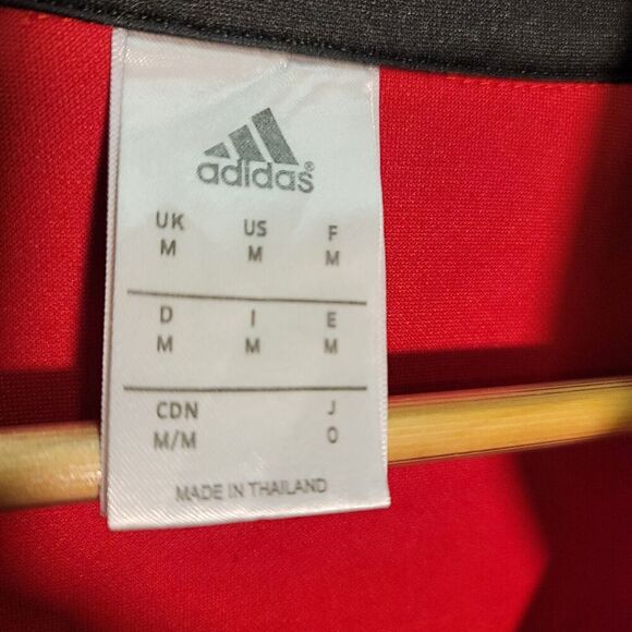 Manchester United Football Soccer jacket Top Adidas size Medium - Picture 5 of 9